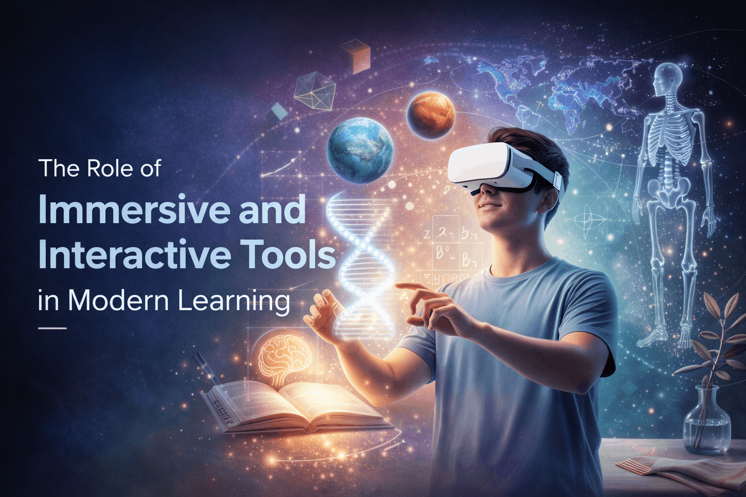 The role of immersive and interactive tools in modern learning